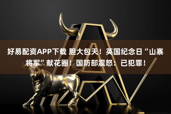 好易配资APP下载 胆大包天!英国纪念日“山寨将军”献花圈!国防部震怒:已犯罪!